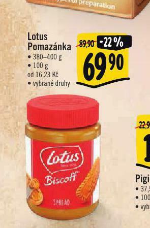 Albert Lotus pomazánka nabídka
