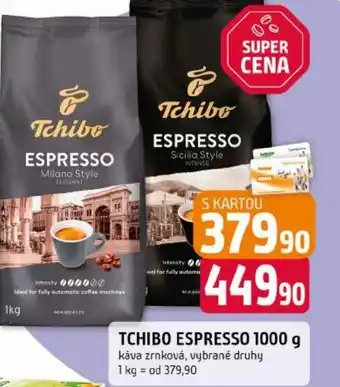 Trefa Tchibo espresso nabídka