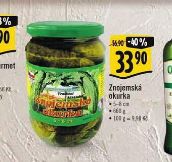 Albert Znojemská okurka nabídka