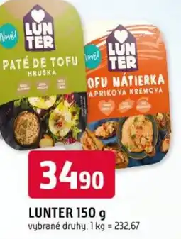 Trefa Lunter nabídka