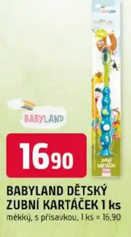 Trefa Babyland dětský zubní kartáček nabídka