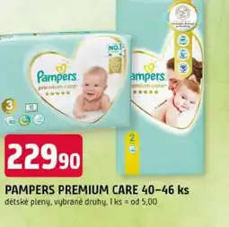 Trefa Pampers premium care nabídka
