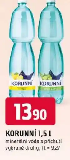 Trefa Korunní minerální voda s příchutí nabídka