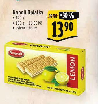 Albert Napoli oplatky nabídka