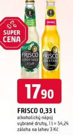 Trefa Frisco alkoholický nápoj nabídka