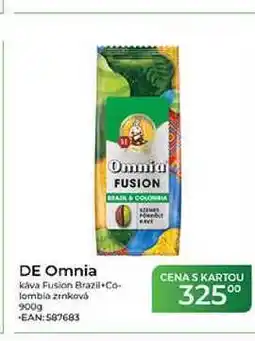 Tamda Foods DE Omnia káva Fusion Brazil+Co- lombia zrnková 900g nabídka