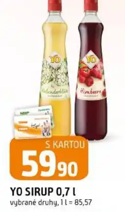 Trefa Yo sirup nabídka