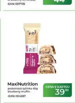 Tamda Foods MaxiNutrition proteinová tyčinka 45g blueberry muffin nabídka