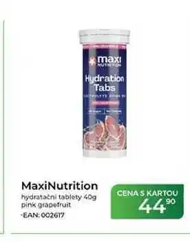 Tamda Foods MaxiNutrition hydratační tablety 40g pink grapefruit nabídka
