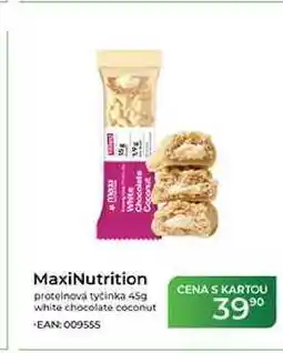 Tamda Foods MaxiNutrition proteinová tyčinka 45g white chocolate coconut nabídka