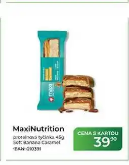 Tamda Foods MaxiNutrition proteinová tyčinka 45g Soft Banana Caramel nabídka
