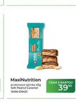 Tamda Foods MaxiNutrition proteinová tyčinka 45g Soft Peanut Caramel nabídka