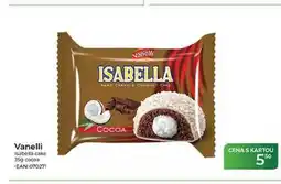 Tamda Foods Vanelli Isabella cake 35g cocoa nabídka