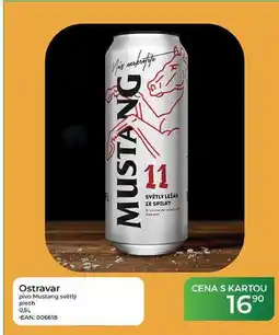 Tamda Foods Ostravar pivo Mustang světlý plech nabídka