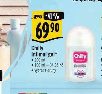 Albert Chilly intimní gel nabídka