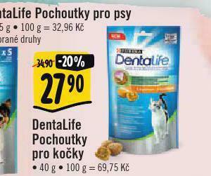 Albert Dentalife pochoutky pro kočky nabídka
