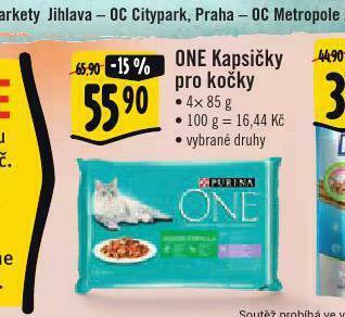 Albert Purina one kapsičky pro kočky nabídka
