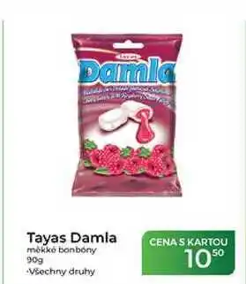 Tamda Foods Tayas Damla měkké bonbóny nabídka