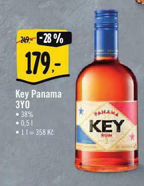 Albert Key panama rum nabídka
