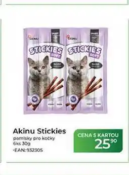 Tamda Foods Akinu Stickies pamlsky pro kočky 6ks nabídka