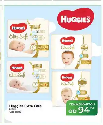 Tamda Foods Huggies Extra Care plenky nabídka