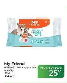 Tamda Foods My Friend vlhčené ubrousky pro psy a kočky 30ks nabídka