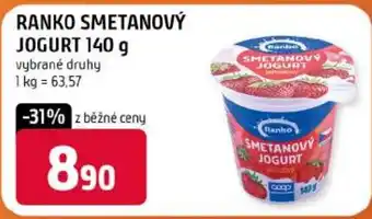 Trefa Ranko smetanový jogurt nabídka