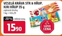 Trefa Veselá kráva sýr & křup, kiri křup nabídka