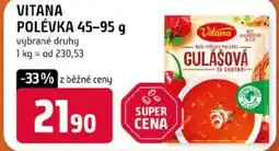 Trefa Vitana polévka nabídka