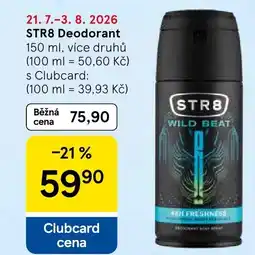 Tesco STR8 Deodorant nabídka