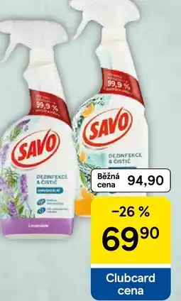 Tesco Savo Čisticí sprej univerzální nabídka