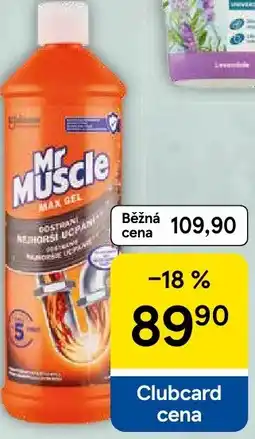 Tesco Mr Muscle Max Gel na čištění odpadů nabídka