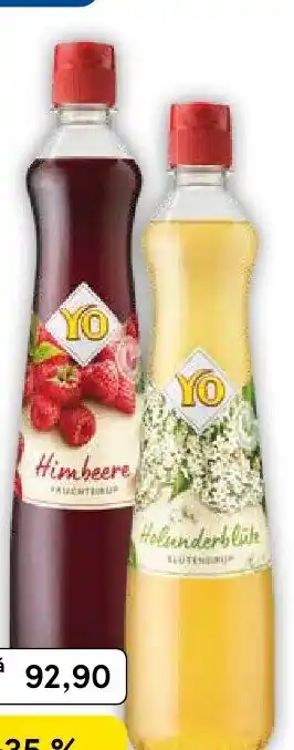 Tesco Yo Sirup nabídka