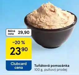 Tesco Tuňáková pomazánka nabídka
