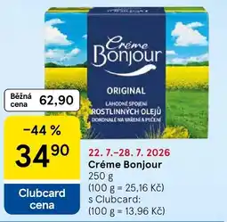 Tesco Créme Bonjour nabídka