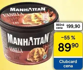 Tesco Manhattan Zmrzlina nabídka