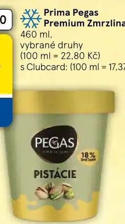 Tesco Prima Pegas Premium Zmrzlina nabídka