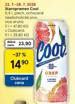 Tesco Staropramen Cool nabídka