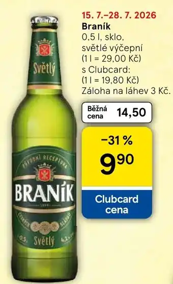 Tesco Braník nabídka