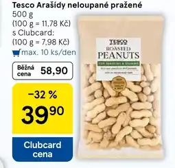 Tesco Tesco Arašídy neloupané pražené nabídka