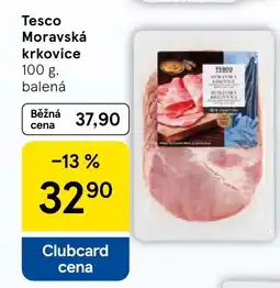 Tesco Tesco Moravská krkovice nabídka