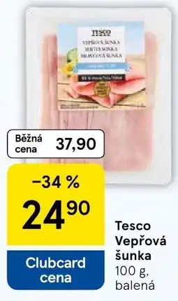 Tesco Tesco Vepřová šunka nabídka