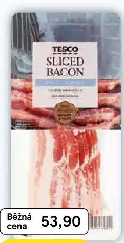 Tesco Tesco Uzená vepřová slanina krájená nabídka