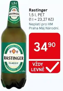 Tesco Rastinger nabídka