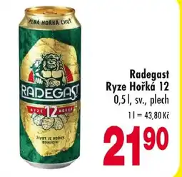 Qanto Radegast Ryze Hořká 12 nabídka