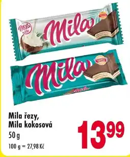 Qanto Mila řezy, Mila kokosová nabídka
