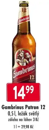 Qanto Gambrinus Patron 12 nabídka