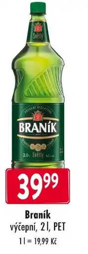 Qanto Braník výčepní nabídka