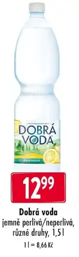 Qanto Dobrá voda jemně perlivá/neperlivá nabídka