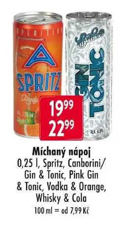 Qanto Míchaný nápoj nabídka